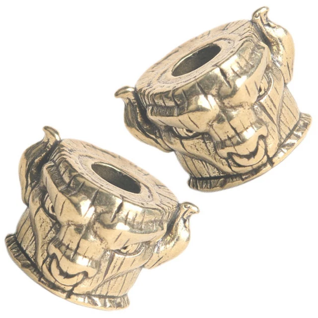 2 Pcs metal loose beads Perles D'espacement Bricolage Bracelets Perlés Bracelets
