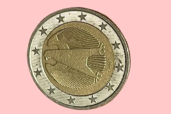 PIÈCE 2 EUROS rare Aigle Royal lettre A année 2002. EUR 2.500,00