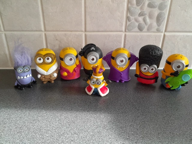 5 x Talking McDonalds Minions von 2015 und 2016 - alle funktionieren + 3 weitere