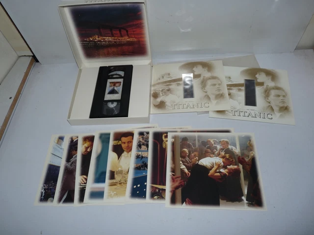 COFFRET COLLECTOR VHS K7 video titanic / très bon état / complet EUR 19