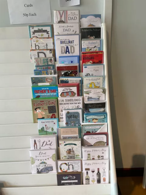 Job Lot  - 101 - Fathers day greetings cards