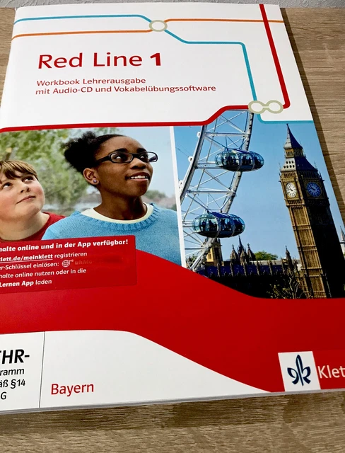 RED LINE 1 Workbook Lehrerausgabe Bayern Lösungen 2 CD zu Schülerbuch ...