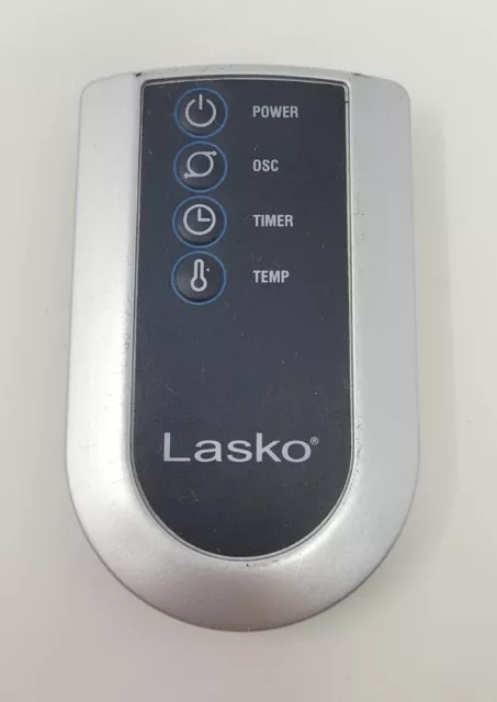 Lasko Fan 4 Button Replacment Remote Control Silver Black Genuine OEM