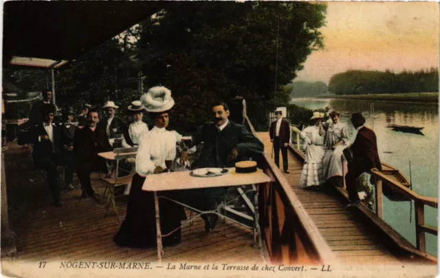 CPA NOGENT-sur-MARNE - La Marne et la Terrasse by Convert (390250)