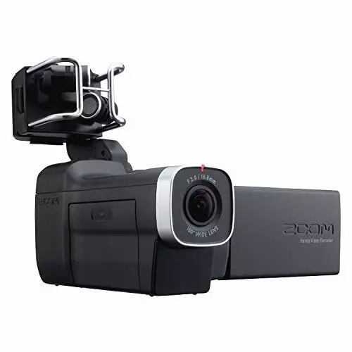 Zoom Handy Videorekorder Q8 HD Video + 4 Track Audio Neu Aus Japan