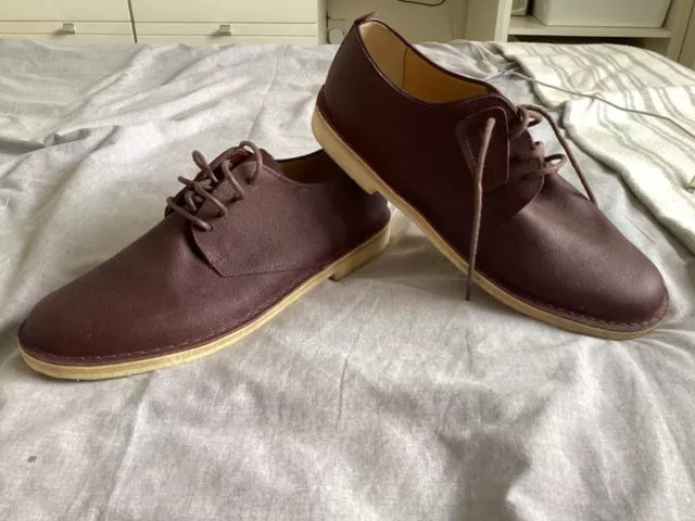 Clarks desert deals london chestnut
