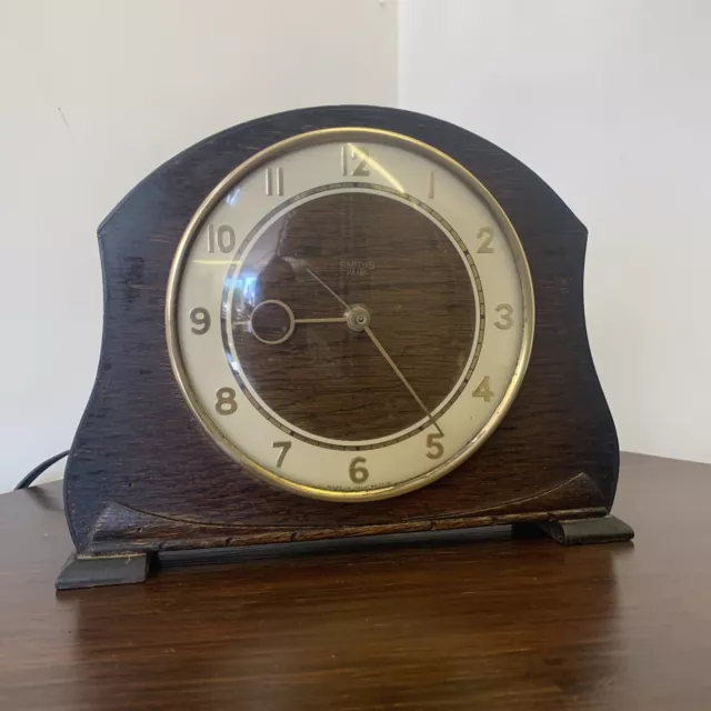 Early Art Deco Smiths Sectric Mantel Clock