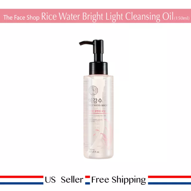 The Face Shop Rice Water Bright Cleansing Light Oil 150ml [ US Seller ]