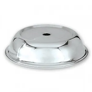 Plate Cover Stainless Steel 264mm Food Serving Dish Dining Restaurant Present