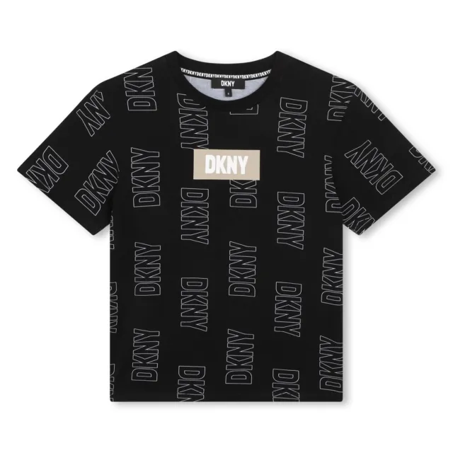 DKNY Kids All Ovr Print T Regular Fit T-Shirt
