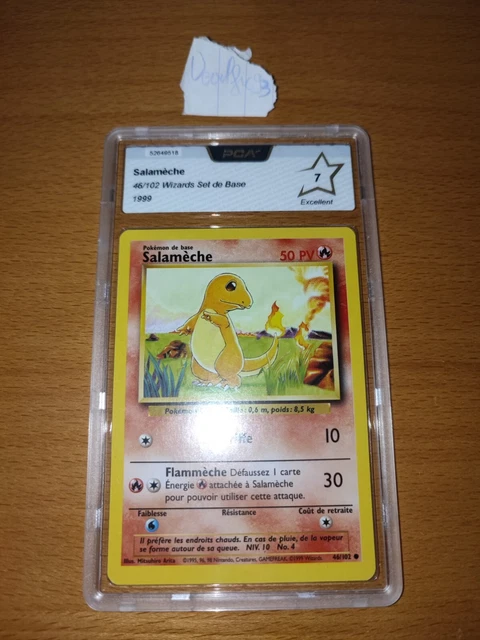 Pokemon Salameche Card 46/102 - Base Set - PCA 7