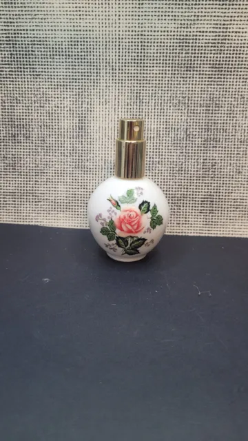 Vintage German Rose Perfume Bottle