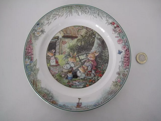 Villeroy And Boch Collectors Wall Plate Picnic Foxwood Tales Brian Paterson