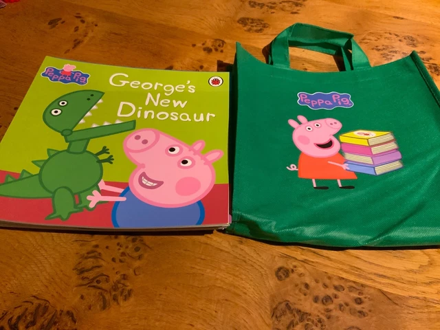 PEPPA PIG COLLECTION 10 Books Set In A Dark Green Bag Ages 0 5 Vintage 