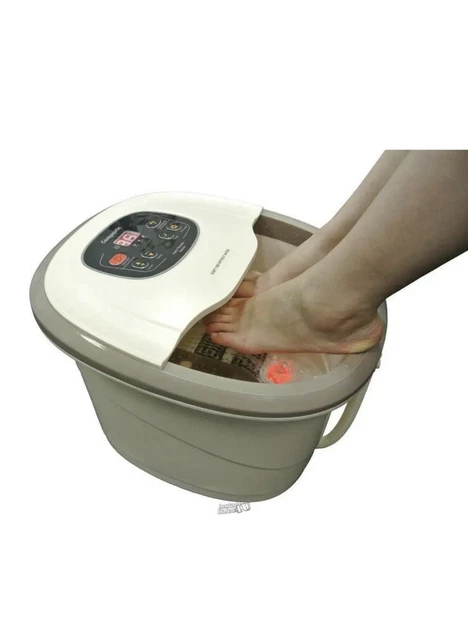 Hammacher Carepeutic Deluxe Hydrotherapy Foot Leg Spa Bath Massager *open Box