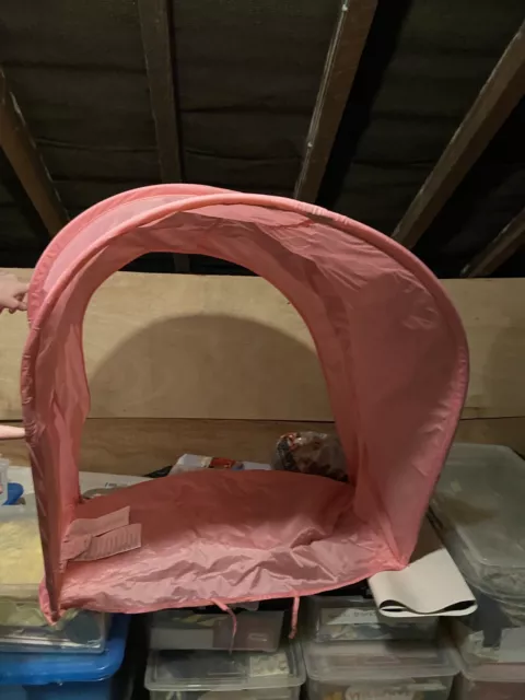 Ikea- Lova, Kura, Sufflet Pink/Green- Kids/ Childrens Bed Canopies & Bed Tent