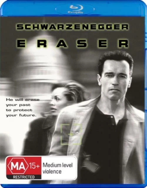 NEW UNSEALED BLU Ray Eraser Arnold Schwarzenegger Vanessa