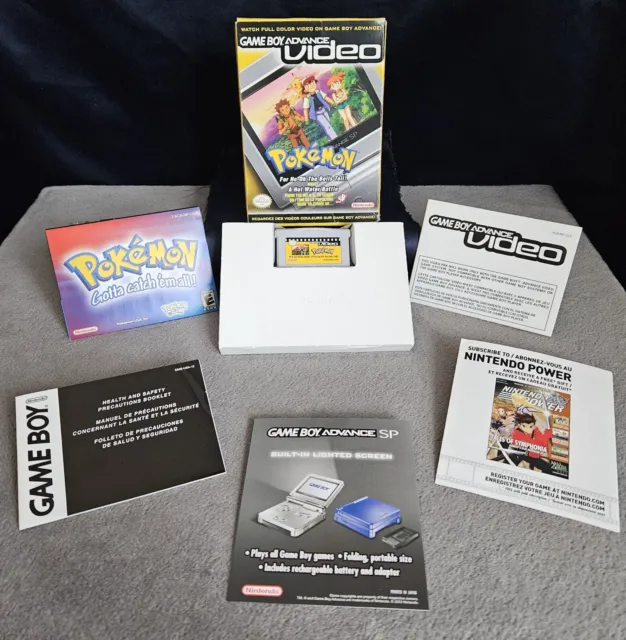 Game Boy Advance Video Pokemon For Ho-Oh And A Hot Water Battle Genuine Boxed