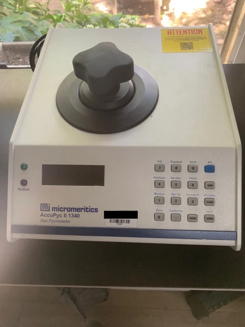 Micromeritics AccyPyc II 1340. Looking for Swift Sale Pls Make Offer