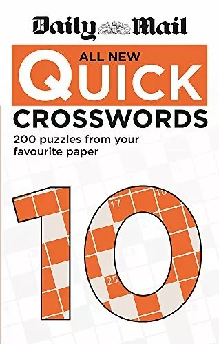 Daily Mail All New Quick Crosswords 10 (The Daily Mail Puzzle Books) by Daily Ma