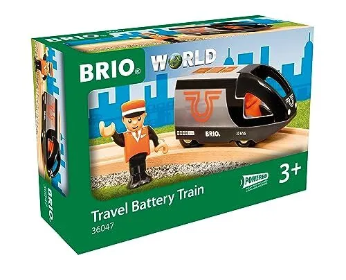 BRIO Battery Power Travel Engine 36047 Uses 2 AAA batteries (sold separately) 3