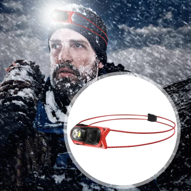 Rechargeable Headlamp 4 Mode XPG Outdoor Emergency Headlamp (Red) 3