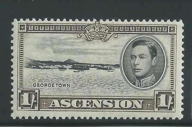 Ascension Scott # 46a Perf 13 1/2 MLH George VI Single 1938-1949