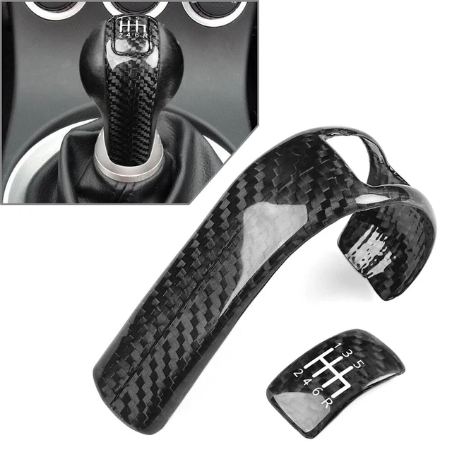 Adesivo In Fibra Di Carbonio 5D Per Leva Cambio Alfa Romeo 159 (2004-2011) - Decorazione Interni