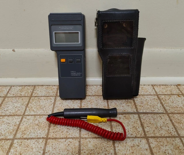 CONTROL COMPANY TRACEABLE Microprocessor Type K Thermocouple ...