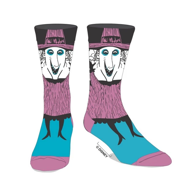 Nightmare Before Christmas Shock 360 Character Crew Socks (Pair) X-Mas NBC Gift