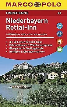 MARCO POLO Freizeitkarte Niederbayern, Rottal-Inn 1... | Buch | Zustand sehr gut