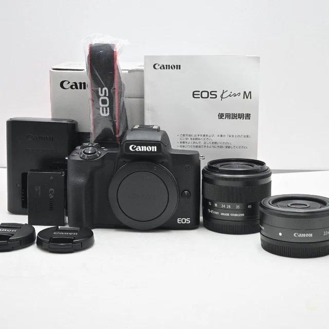 MINT] CANON EOS KISS M2 / EF-M 15-45mm F3.5-6.3 IS STM From