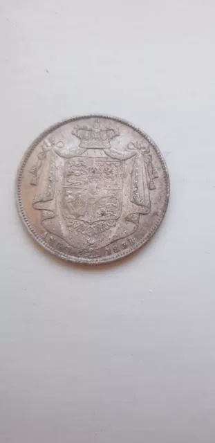 1836 William IIII Halfcrown