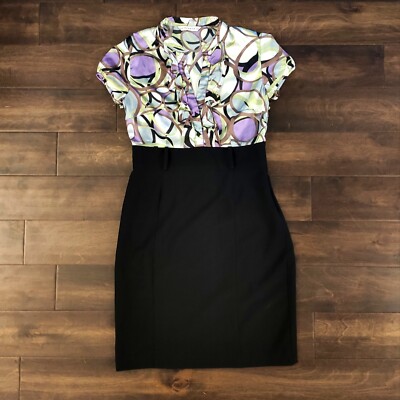 AA studio retro dress Y2K size 10 Fitted Classy Business Style Cocktail Dress