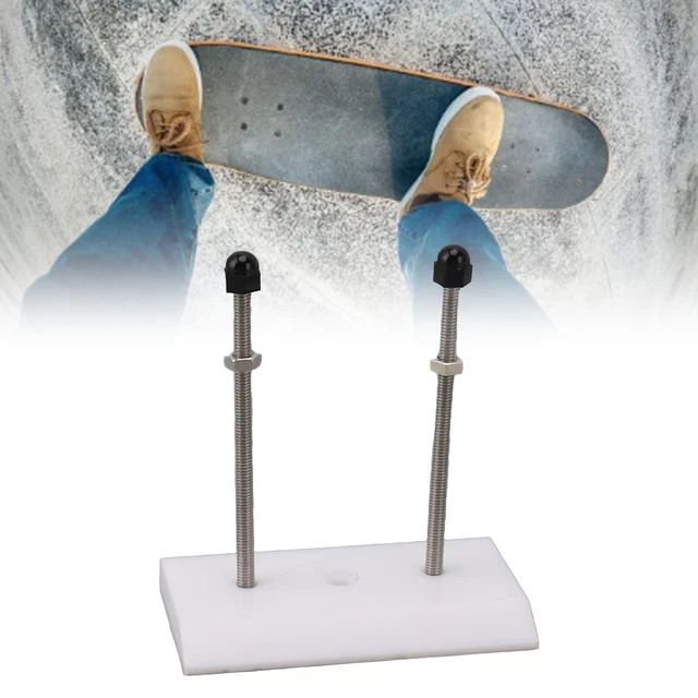 Support Mural Pour Skateboard Effet Flottant – Acrylique Résistant, 8x7,5x4 Cm, Avec Visserie, Pour Planches Et Longboards