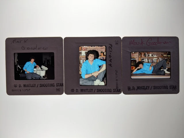 Dw5-451 Mark Goodman Lot (3) 35Mm Orig Slide Via Dianna Whitley