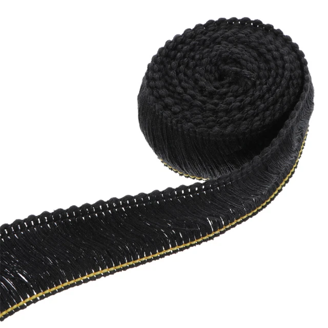 Polyester Yarn 25cm Beard Lace Bride Ribbon Hair Bows Fabric Trim