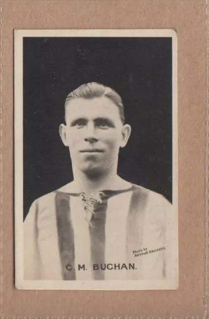 1921-22 DC Thomson Famous British Footballers - C M Buchan, Sunderland