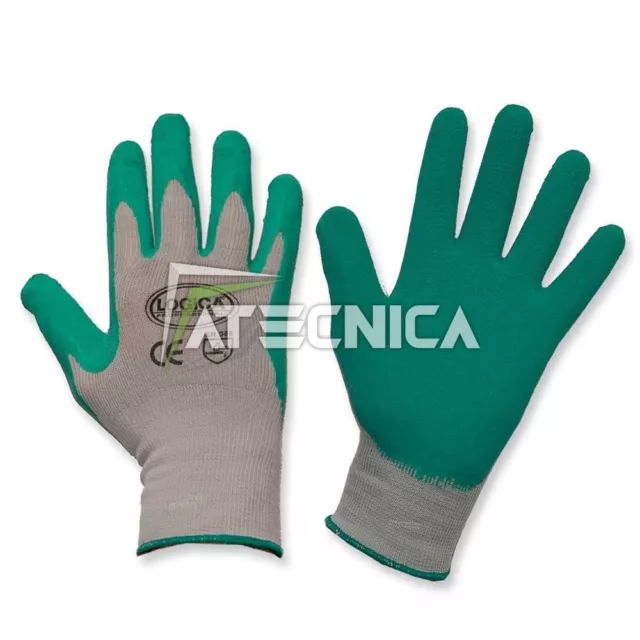 Gants professionnels Logica FROG paume en mousse de latex FOAM taille 7-10