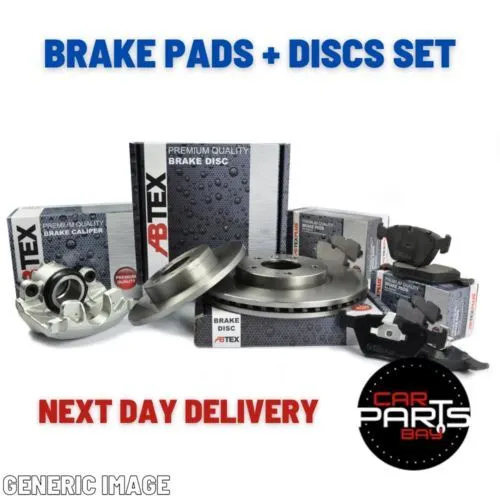 Abtex Front Discs & Pads For Citroen C1 Peugeot 107 108 Toyota Aygo *Brand New*