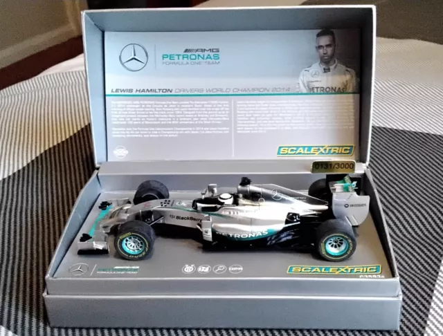 Scalextric  - C3593A F1 Petronas AMG 2014 Lewis Hamilton Ltd Edt - New