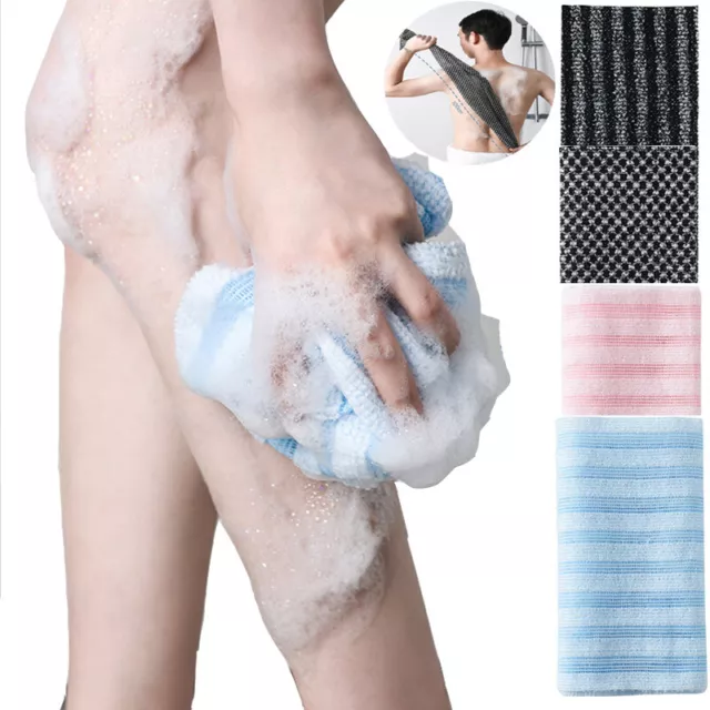 Red africana esponja exfoliador corporal fregadero lavado toallitas baño # ~