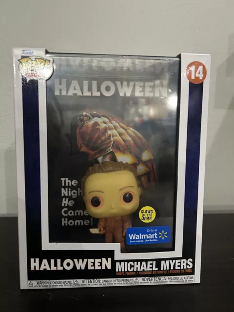 Funko Pop! DVD Cover Halloween Michael Myers Glow GITD Walmart Exclusive