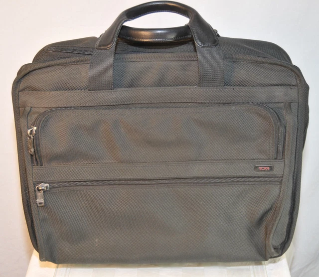 Tumi Alpha Ballistic 2-wheeled Laptop Computer Carry-on Briefcase 26002D4