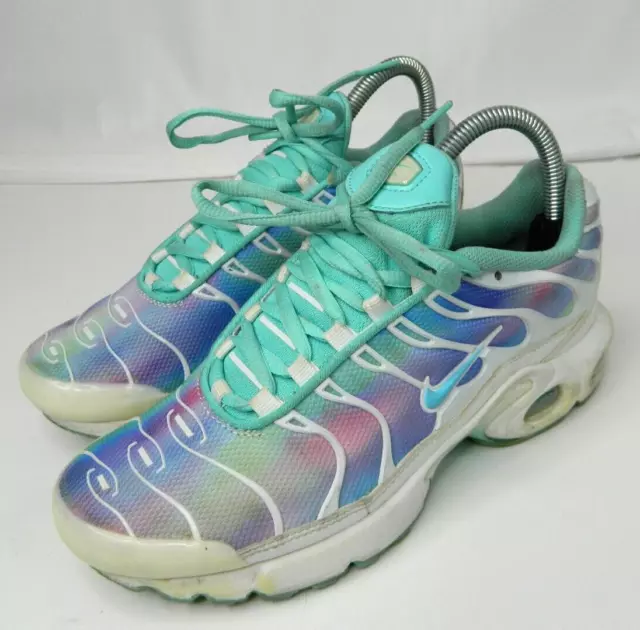 WOMENS NIKE AIR Max Plus Tn 97 Blue White Mica Green Ah8143 300Uk