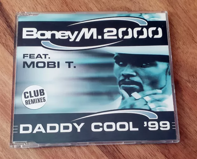PROMO CD-Maxi - Boney M. 2000 feat. Mobi T. - Daddy Cool '99 Club Remixes - 1999