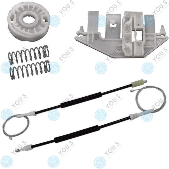 Kit Réparation Lève-Vitre Électrique Peugeot Bipper Avant Droit - Neuf - Marque ÉTOLE NOIRE