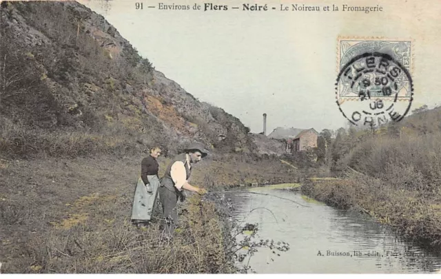 61 - NOIRE - SAN65487 - Environs de Flers - Le Noireau et la Fromagerie
