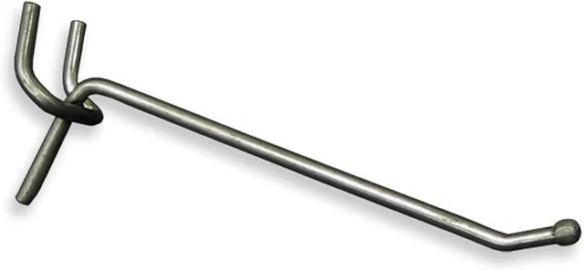 Azar 700884 All Wire Galvanized 4-Inch Metal Hook, 50 Count