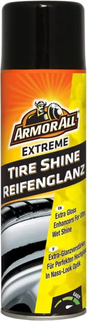 ARMORALL AA49500GE Extreme Tire Shine Aerosol, 500 ml